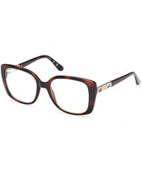 Guess - Gu50359 052 Optical Frames Acetate Butterfly Normal - Lyst