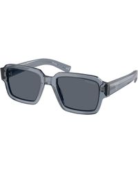 Prada - Pr 02Zs 17T07T Sunglasses Acetate Squared Normal - Lyst