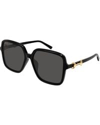 Gucci - Gg2219Sa 001 Sunglasses Acetate Butterfly - Lyst