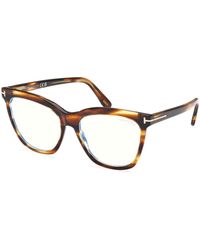 Tom Ford - Ft6042-B 055 Optical Frames Acetate Butterfly Normal - Lyst