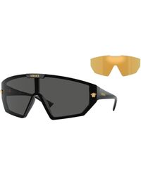 Versace - Ve4461 Gb1/87 Sunglasses Injected Geometric Normal - Lyst