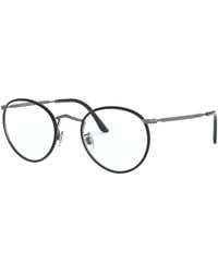 Giorgio Armani - Ar 112Mj 3260 Optical Frames Metal Transparent Round Normal - Lyst