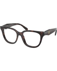 Prada - Pr C11V 17N1O1 Optical Frames Acetate Butterfly Normal - Lyst