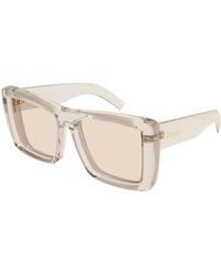 Saint Laurent - Sl 900 Howl 001 Sunglasses Bio-Injected Squared - Lyst