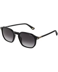 Police - Splu69 Roadie 8 700 Sunglasses Acetate Smoke Geometric Normal Nuanced - Lyst