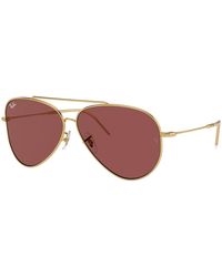 Ray-Ban - Rbr0101s Aviator Reverse Sunglasses - Lyst