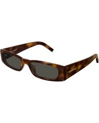 Saint Laurent - Sl 942 001 Sunglasses Acetate Squared - Lyst