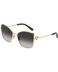 Tiffany & Co. - Tf3102B 60213C Sunglasses Metal Butterfly Normal Shaded - Lyst