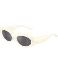 Jimmy Choo - Jc6002U 50956G Sunglasses Injected Round Mirrored - Lyst