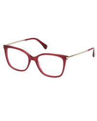 Max Mara - Mm5248 69 Optical Frames Squared Normal - Lyst