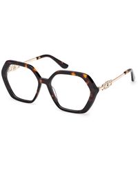 Guess - Gu50317 052 Optical Frames Acetate Geometric Normal - Lyst
