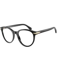 Giorgio Armani - Ar7279 6236 Optical Frames Acetate Round Normal - Lyst