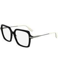 KARL LAGERFELD - Kl6172 001 Optical Frames Acetate Squared Normal - Lyst