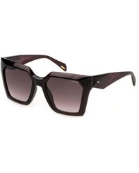 Police - Spln58 Gem 3 0W48 Sunglasses Injected Squared Normal Shaded - Lyst