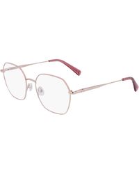 Longchamp - Lo2152 770 Optical Frames Metal Squared Normal Photochromatic - Lyst