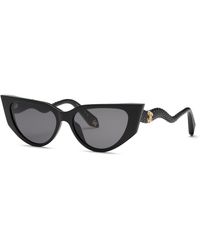 Roberto Cavalli - Src128M 700 Sunglasses Acetate Smoke Cat Eye Normal - Lyst