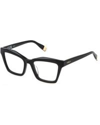 Furla - Vfu767 909 Optical Frames Acetate Geometric - Lyst