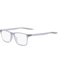 Nike - 7125 032 Optical Frames Plastic Squared Normal Photochromatic - Lyst
