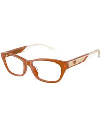 Emporio Armani - Ea3238U 6097 Optical Frames Acetate Transparent Cat Eye Normal - Lyst