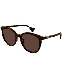 Gucci - Gg1180Sk 004 Sunglasses Acetate Cat Eye Normal - Lyst