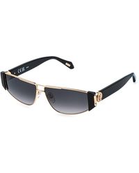 Just Cavalli - Sjc179 300 Sunglasses Metal Smoke Cat Eye Normal Nuanced - Lyst