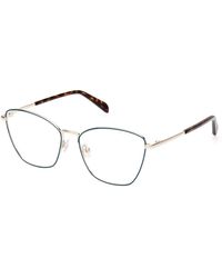 PUCCI - Ep5243 092 Optical Frames Metal Squared Normal - Lyst