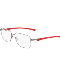 Nike - 4317 076 Optical Frames Metal Squared Normal - Lyst