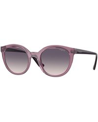 Vogue Eyewear - Vo5427S 276136 Sunglasses Injected Round Normal Shaded - Lyst