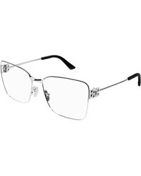 Balenciaga - Bb0339O 002 Optical Frames Acetate Transparent Squared - Lyst