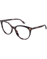 Gucci - Gg0093O 009 Optical Frames Acetate Transparent Round - Lyst