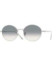 Oliver Peoples - Ov1376S 1994C 503611 Sunglasses Metal Round Normal Nuanced - Lyst