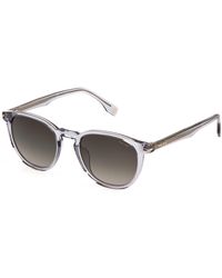 Police - Splq82 Champ 13 819 Sunglasses Acetate Smoke Pantos Normal Nuanced - Lyst