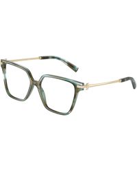 Tiffany & Co. - Tf2234B 8124 Optical Frames Acetate Transparent Squared Normal - Lyst