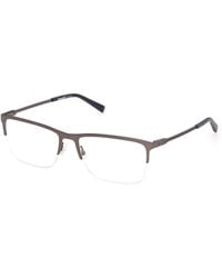Timberland - Tb50120 7 Optical Frames Metal Squared Normal - Lyst