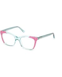 Guess - Gu50268 089 Optical Frames Acetate Squared Normal - Lyst