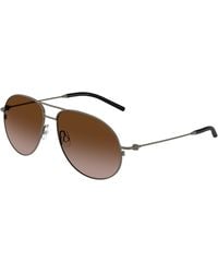 Moncler - Me4002 Flyze 100213 Sunglasses Steel Pilot Normal Nuanced - Lyst