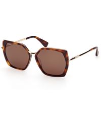 Max Mara - Mm0136 Miller-5 52E Sunglasses Acetate Geometric Normal - Lyst