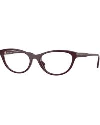 Vogue Eyewear - Vo5703U 3284 Optical Frames Nylon Transparent Round Normal - Lyst