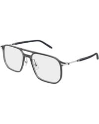 Montblanc - Mb0522O 002 Optical Frames Injected Transparent Pilot - Lyst