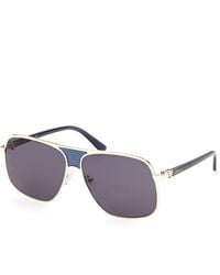 Guess - Gu00358 32V Sunglasses Injected Pilot Normal - Lyst