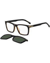 BOSS - Boss 1726/G/Cs 05K/Uc Sunglasses Acetate Squared Polarized - Lyst