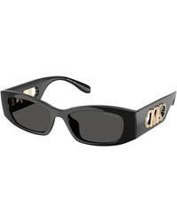 Michael Kors - Mk2243U Rhodes 300587 Sunglasses Injected Geometric Normal - Lyst