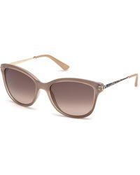 Guess - Gu7469 57F Sunglasses Geometric Normal - Lyst