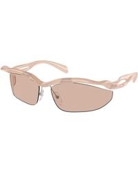 Prada - Pr A25S 12S4I2 Sunglasses Injected Cat Eye Normal - Lyst