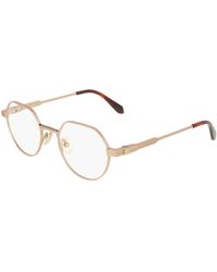 Ferragamo - Sf2605 711 Optical Frames Titanium Squared Normal - Lyst