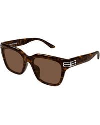Balenciaga - Bb0433Sk 002 Sunglasses Acetate Squared - Lyst