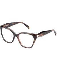 Police - Vplr18 New Clue 1 0Agq Optical Frames Acetate Geometric - Lyst