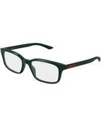 Gucci - Gg2082O 003 Optical Frames Acetate Transparent Squared - Lyst