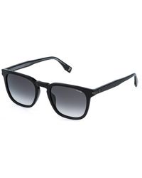 Police - Splr74 Grind 1 700 Sunglasses Acetate Smoke Squared Normal Nuanced - Lyst