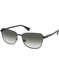 Ralph Lauren - Ra4143 90038E Sunglasses Metal Butterfly Normal Shaded - Lyst